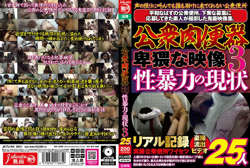 公衆肉便器 卑猥な映像 性暴力の現状3 25人 - FANZAアダルト動画レビュー