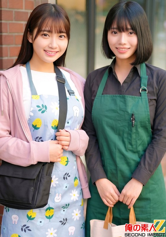 仕事の合間に生筆おろしセックス 現役保育士はなさん（24）とカフェ店員すなおさん（23） - FANZAアダルト動画レビュー